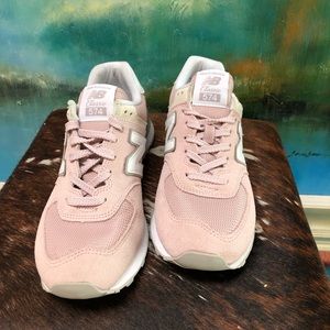 Pink peach New Balance Shoes